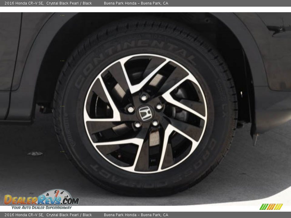 2016 Honda CR-V SE Crystal Black Pearl / Black Photo #32