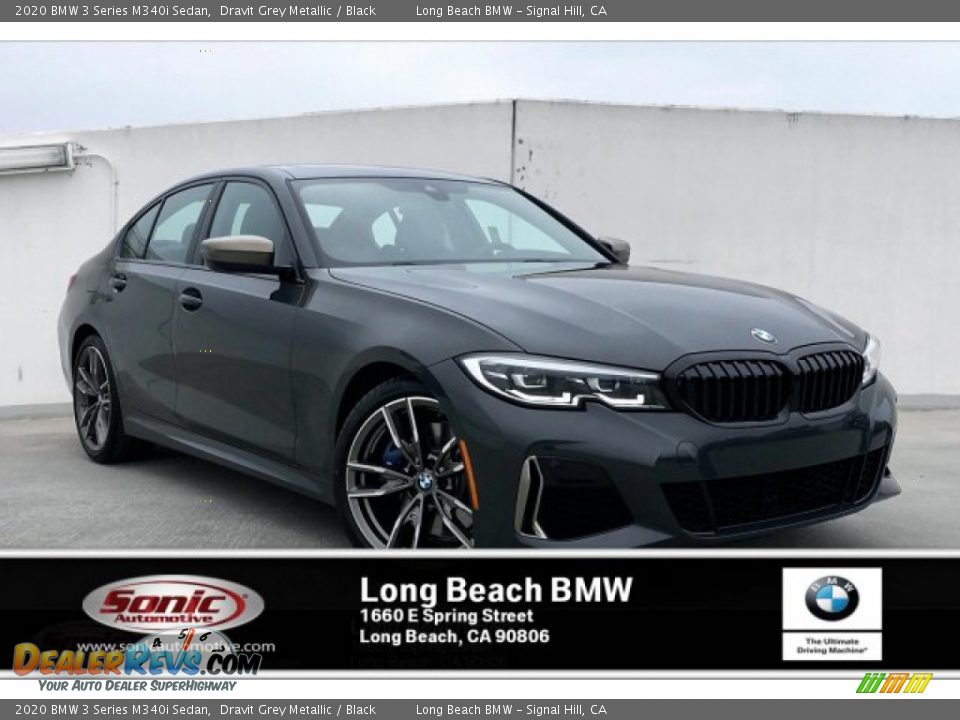 2020 BMW 3 Series M340i Sedan Dravit Grey Metallic / Black Photo #1