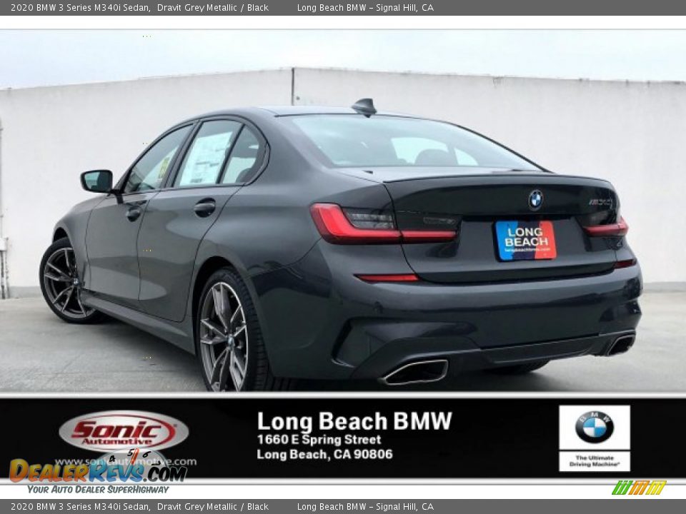 2020 BMW 3 Series M340i Sedan Dravit Grey Metallic / Black Photo #2