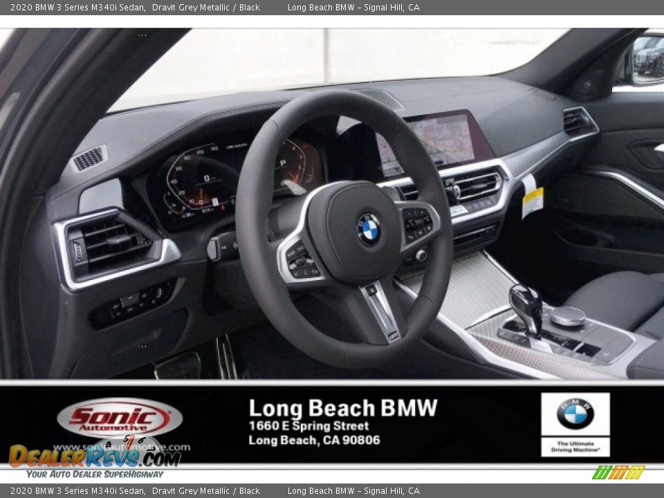 2020 BMW 3 Series M340i Sedan Dravit Grey Metallic / Black Photo #4