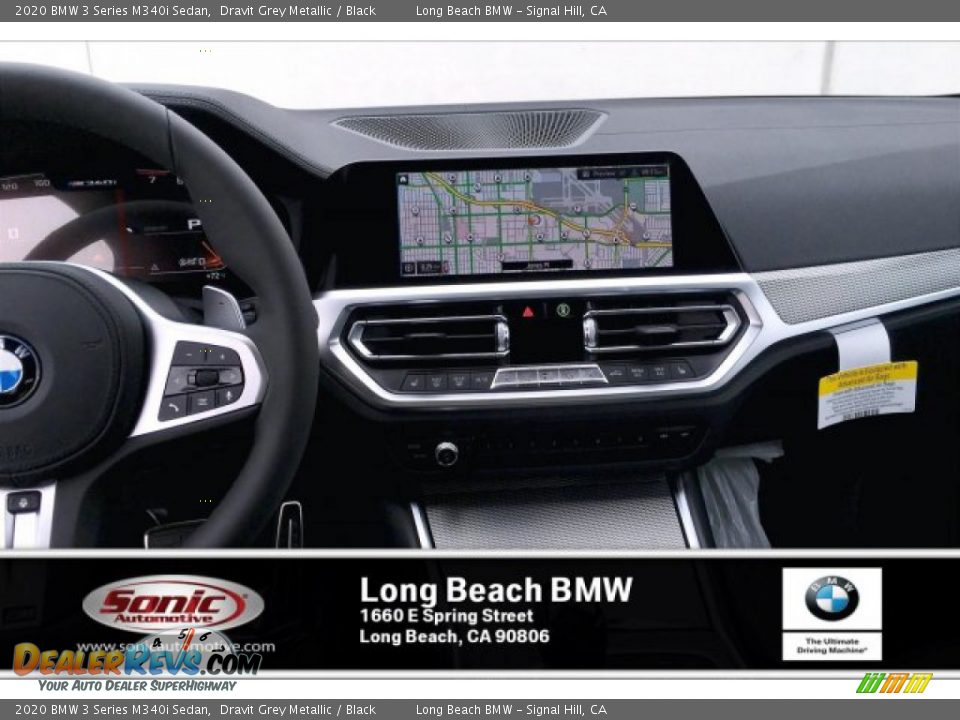 2020 BMW 3 Series M340i Sedan Dravit Grey Metallic / Black Photo #5