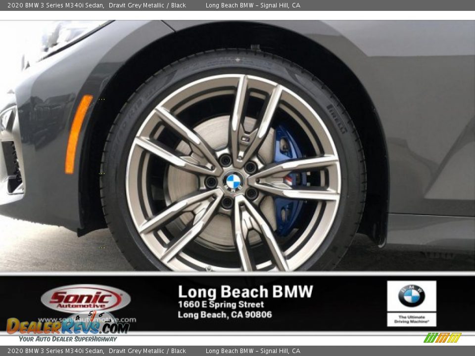 2020 BMW 3 Series M340i Sedan Dravit Grey Metallic / Black Photo #9