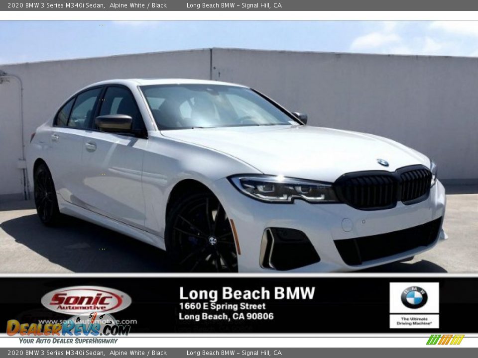 2020 BMW 3 Series M340i Sedan Alpine White / Black Photo #1