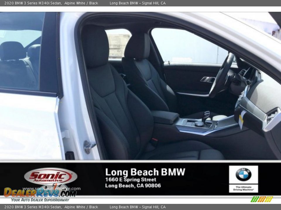 2020 BMW 3 Series M340i Sedan Alpine White / Black Photo #7