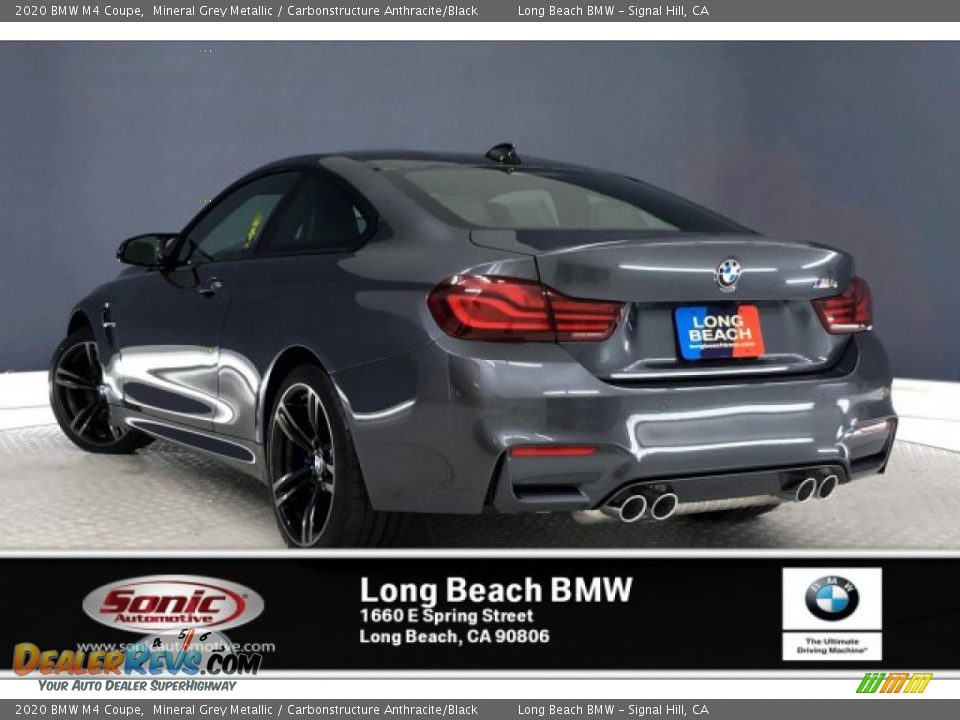 2020 BMW M4 Coupe Mineral Grey Metallic / Carbonstructure Anthracite/Black Photo #2