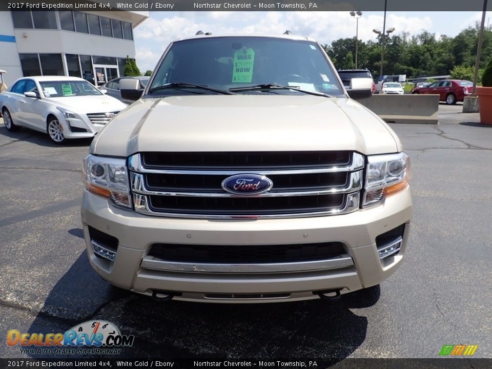 2017 Ford Expedition Limited 4x4 White Gold / Ebony Photo #13