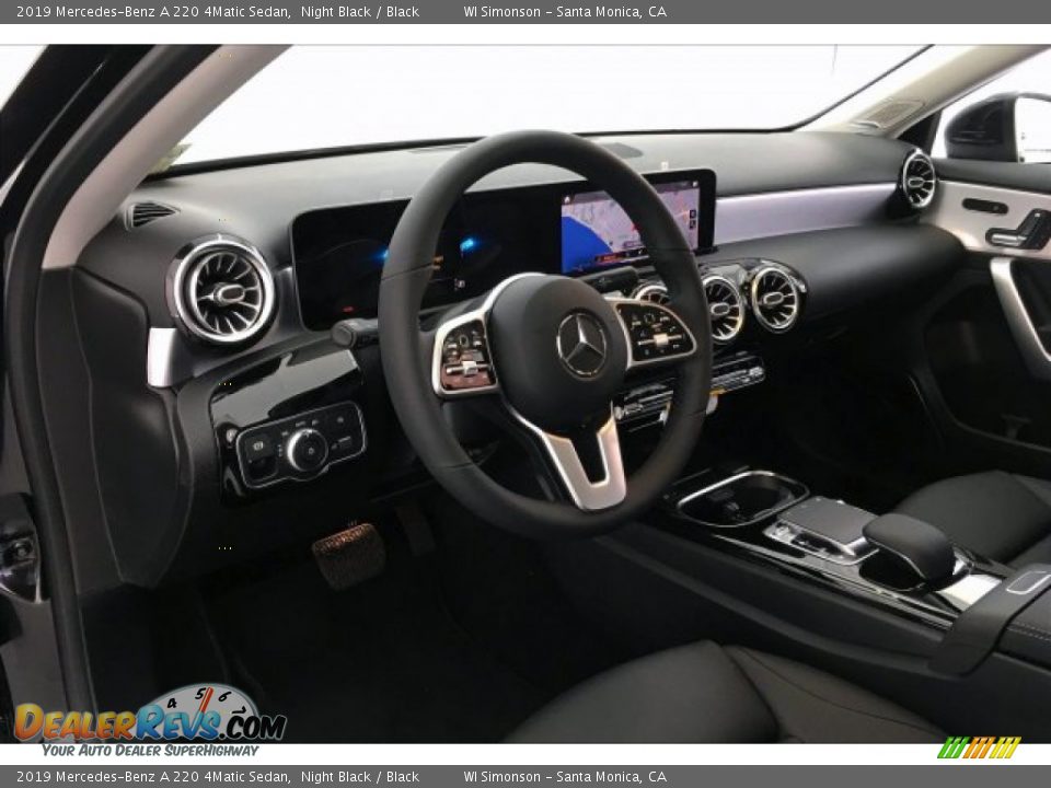 2019 Mercedes-Benz A 220 4Matic Sedan Night Black / Black Photo #4