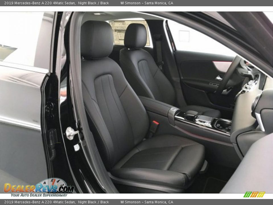 2019 Mercedes-Benz A 220 4Matic Sedan Night Black / Black Photo #5