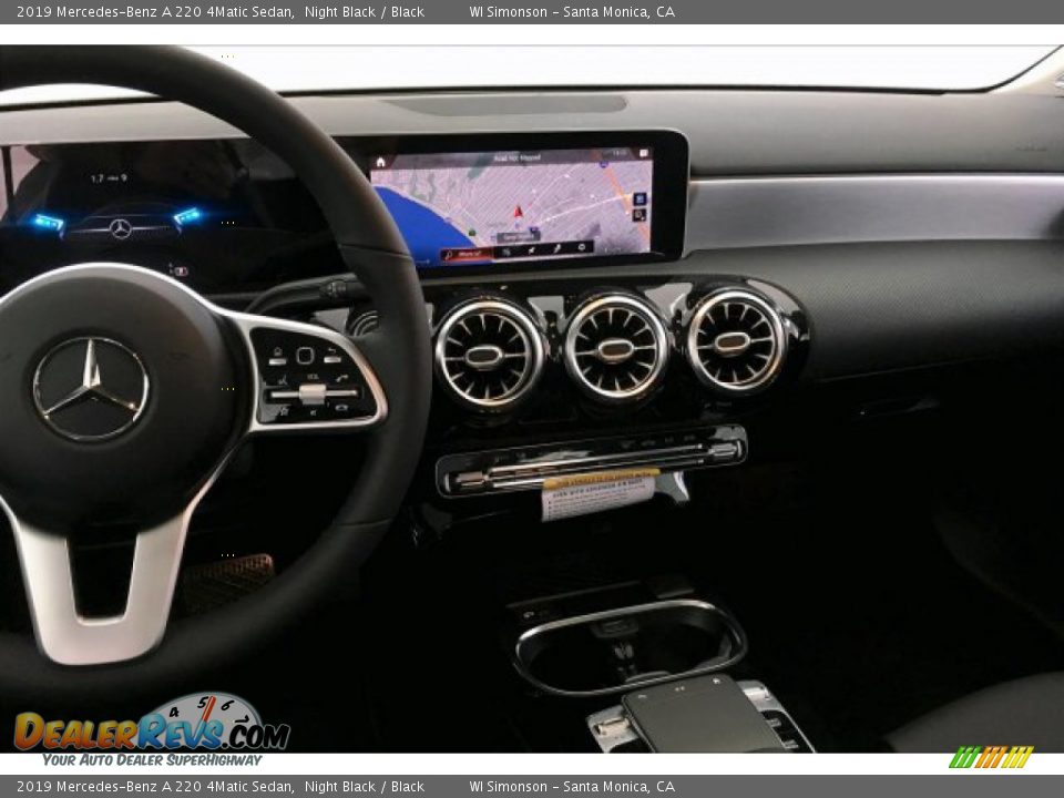 2019 Mercedes-Benz A 220 4Matic Sedan Night Black / Black Photo #6