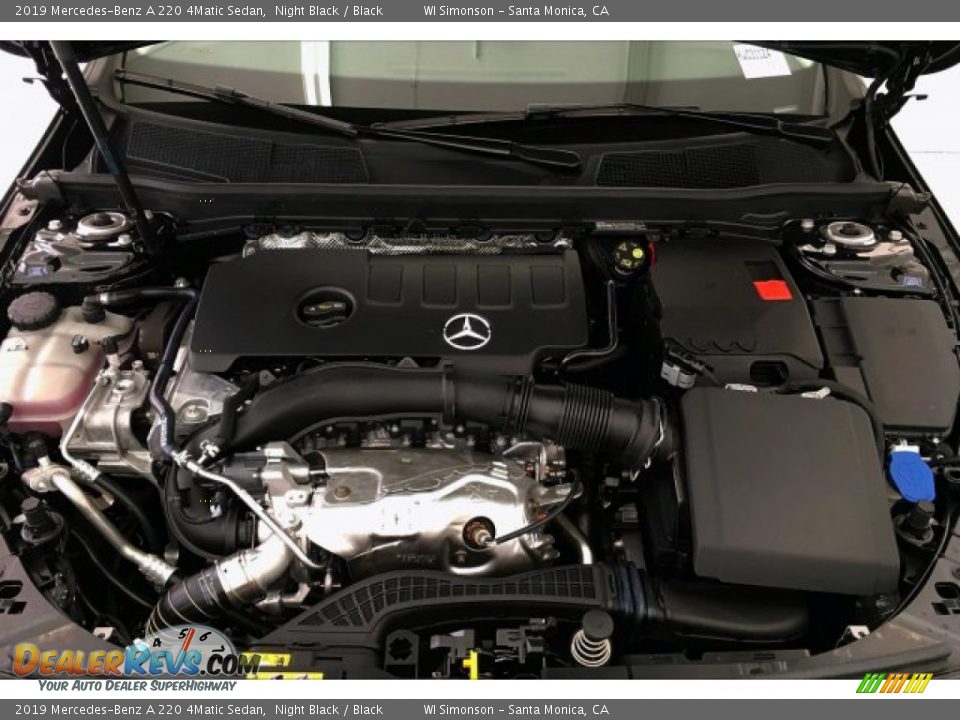 2019 Mercedes-Benz A 220 4Matic Sedan Night Black / Black Photo #8
