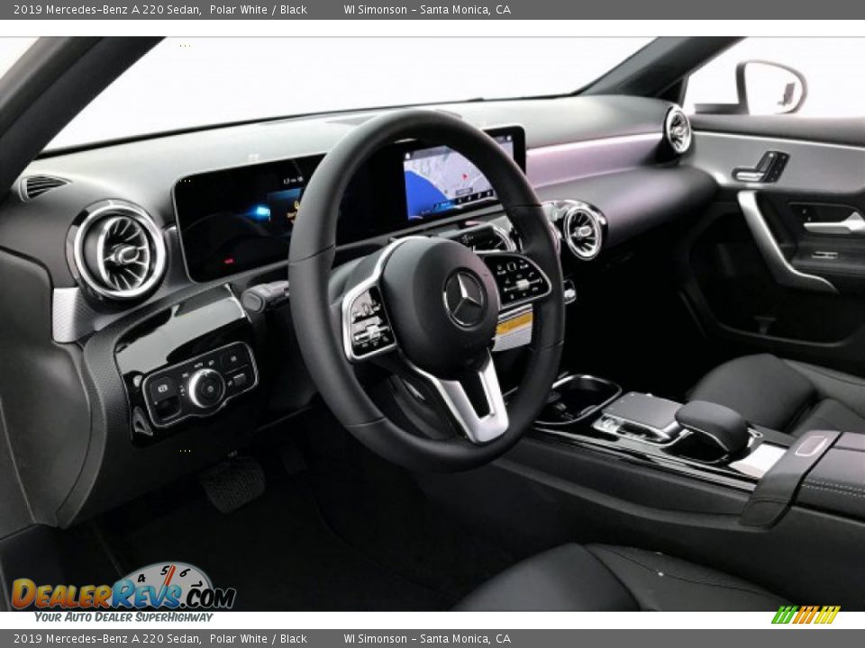 2019 Mercedes-Benz A 220 Sedan Polar White / Black Photo #4