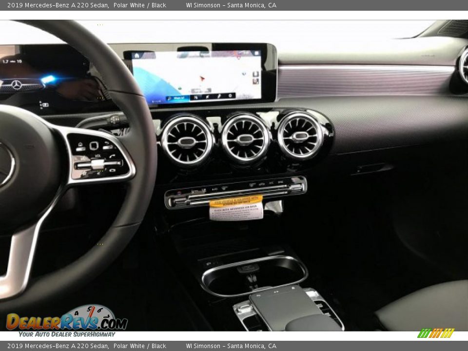 2019 Mercedes-Benz A 220 Sedan Polar White / Black Photo #6