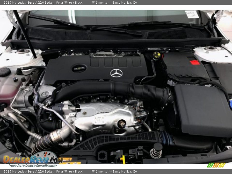 2019 Mercedes-Benz A 220 Sedan Polar White / Black Photo #8