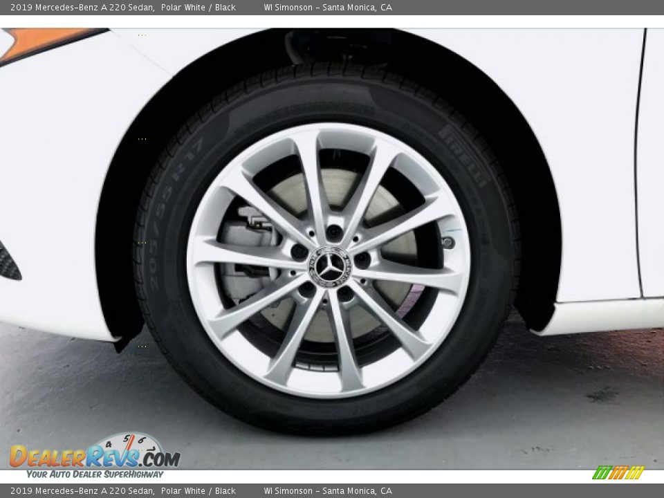 2019 Mercedes-Benz A 220 Sedan Polar White / Black Photo #9