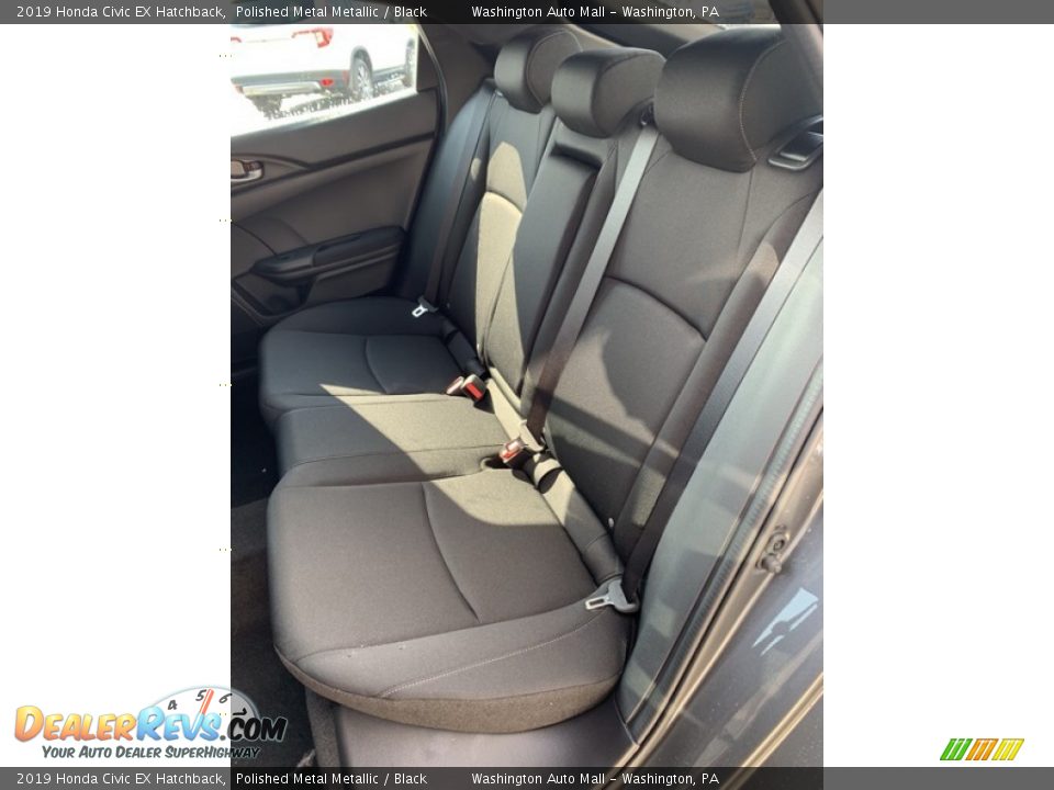 2019 Honda Civic EX Hatchback Polished Metal Metallic / Black Photo #18