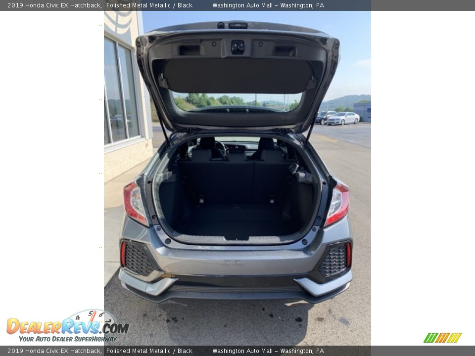 2019 Honda Civic EX Hatchback Polished Metal Metallic / Black Photo #20