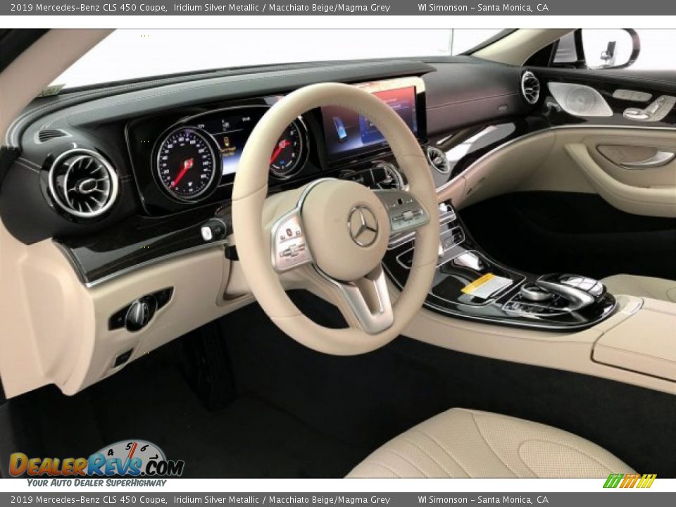 2019 Mercedes-Benz CLS 450 Coupe Iridium Silver Metallic / Macchiato Beige/Magma Grey Photo #4