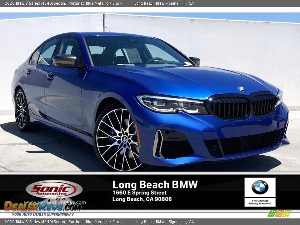 2020 BMW 3 Series M340i Sedan Portimao Blue Metallic / Black Photo #1