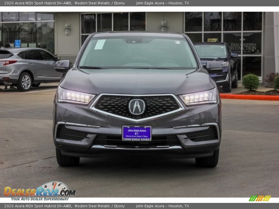 2020 Acura MDX Sport Hybrid SH-AWD Modern Steel Metallic / Ebony Photo #2