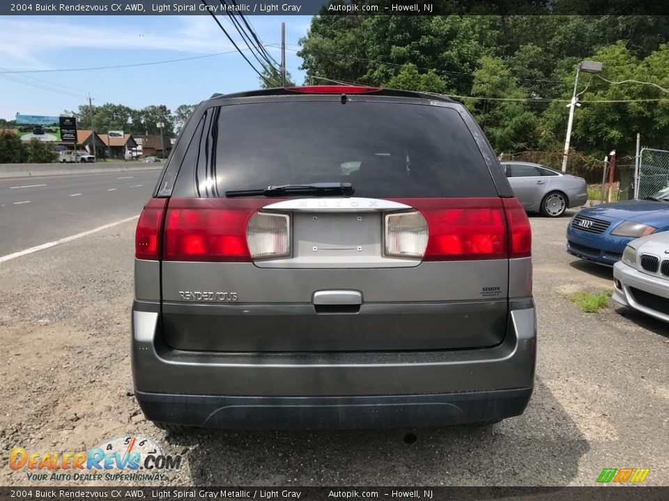 2004 Buick Rendezvous CX AWD Light Spiral Gray Metallic / Light Gray Photo #4