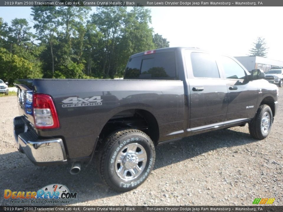 2019 Ram 2500 Tradesman Crew Cab 4x4 Granite Crystal Metallic / Black Photo #5