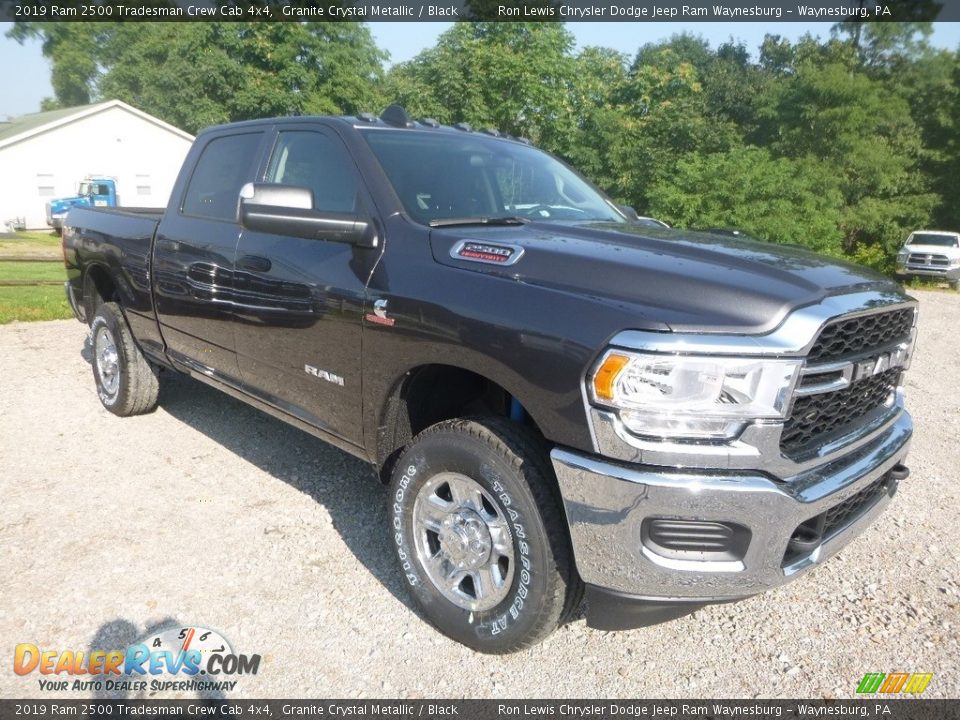 2019 Ram 2500 Tradesman Crew Cab 4x4 Granite Crystal Metallic / Black Photo #7