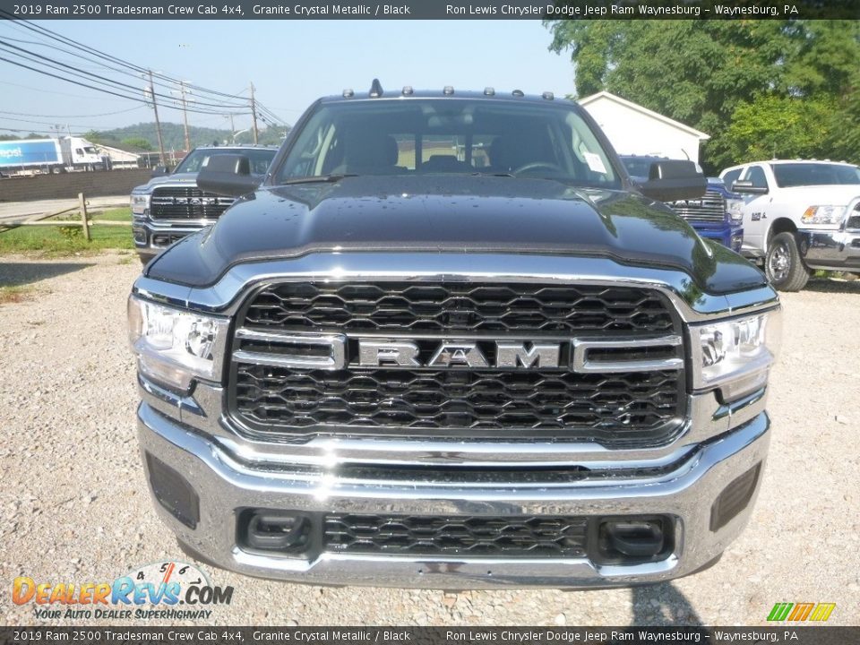 2019 Ram 2500 Tradesman Crew Cab 4x4 Granite Crystal Metallic / Black Photo #8