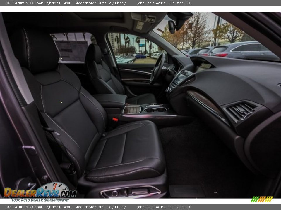 2020 Acura MDX Sport Hybrid SH-AWD Modern Steel Metallic / Ebony Photo #25