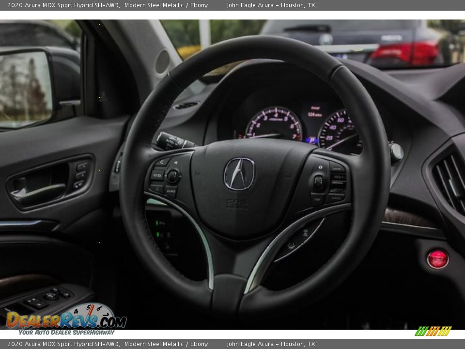 2020 Acura MDX Sport Hybrid SH-AWD Steering Wheel Photo #28
