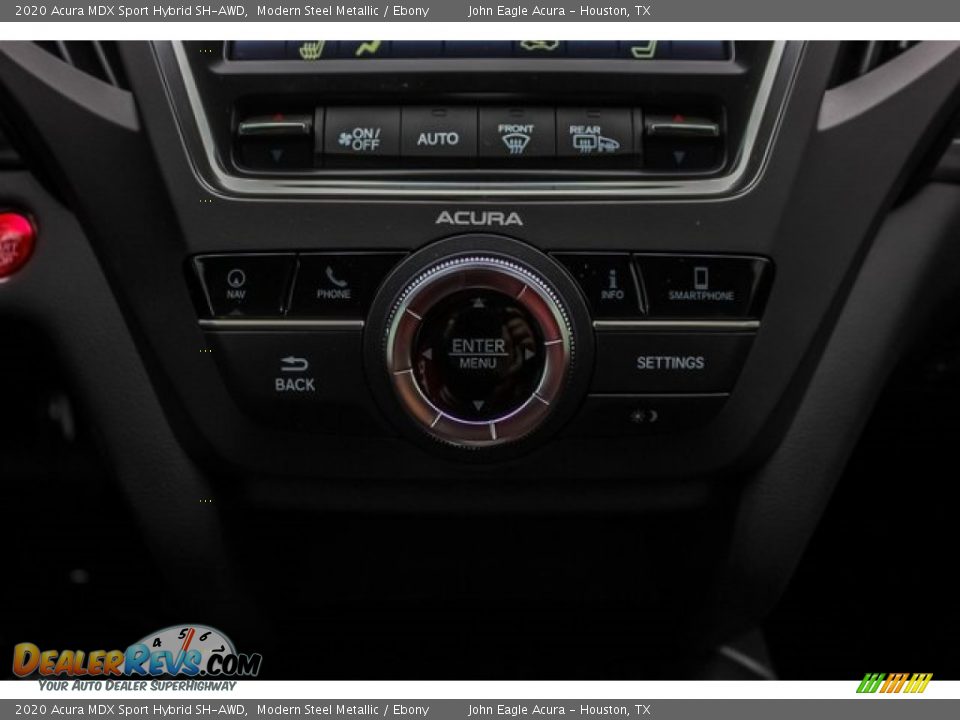 2020 Acura MDX Sport Hybrid SH-AWD Modern Steel Metallic / Ebony Photo #31