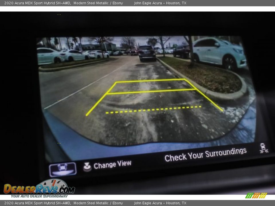 2020 Acura MDX Sport Hybrid SH-AWD Modern Steel Metallic / Ebony Photo #33