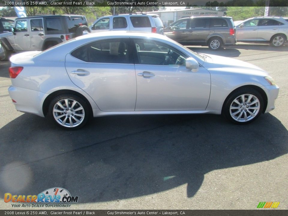 2008 Lexus IS 250 AWD Glacier Frost Pearl / Black Photo #1