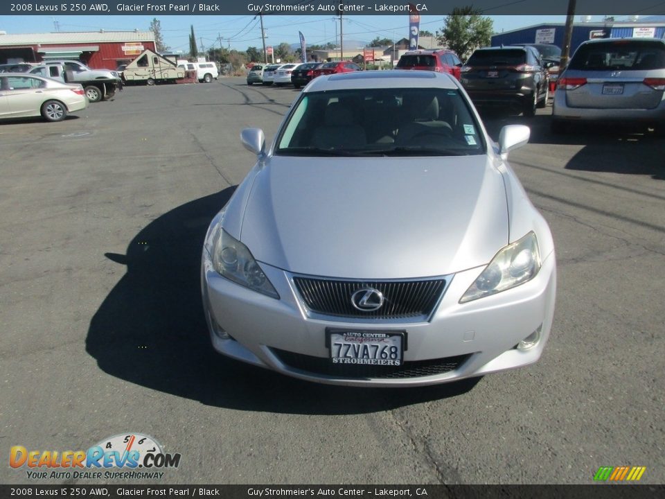 2008 Lexus IS 250 AWD Glacier Frost Pearl / Black Photo #3