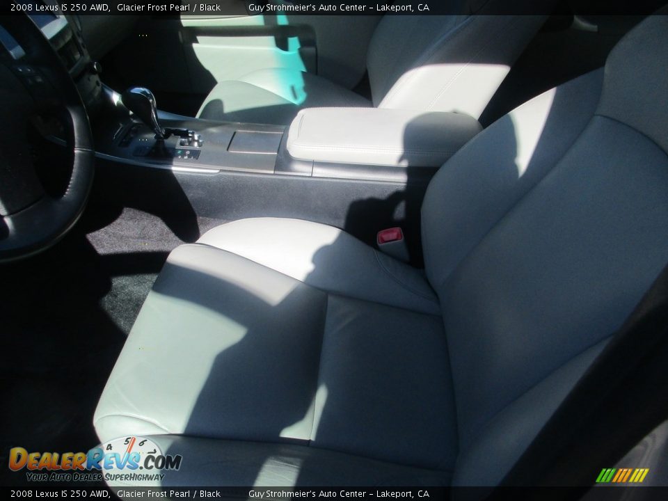 2008 Lexus IS 250 AWD Glacier Frost Pearl / Black Photo #5