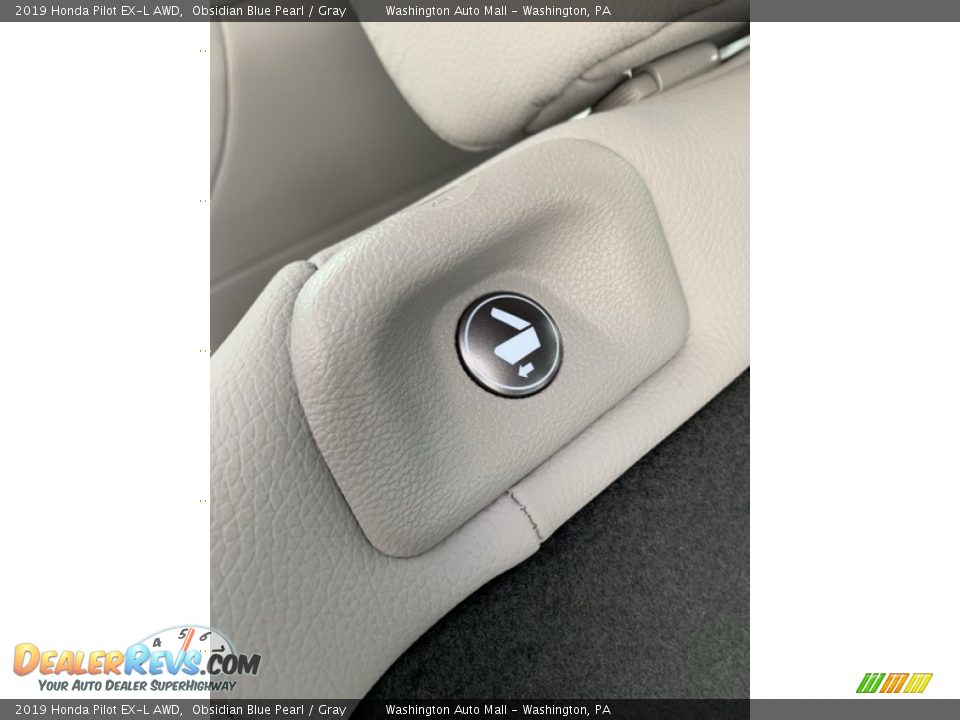 2019 Honda Pilot EX-L AWD Obsidian Blue Pearl / Gray Photo #20