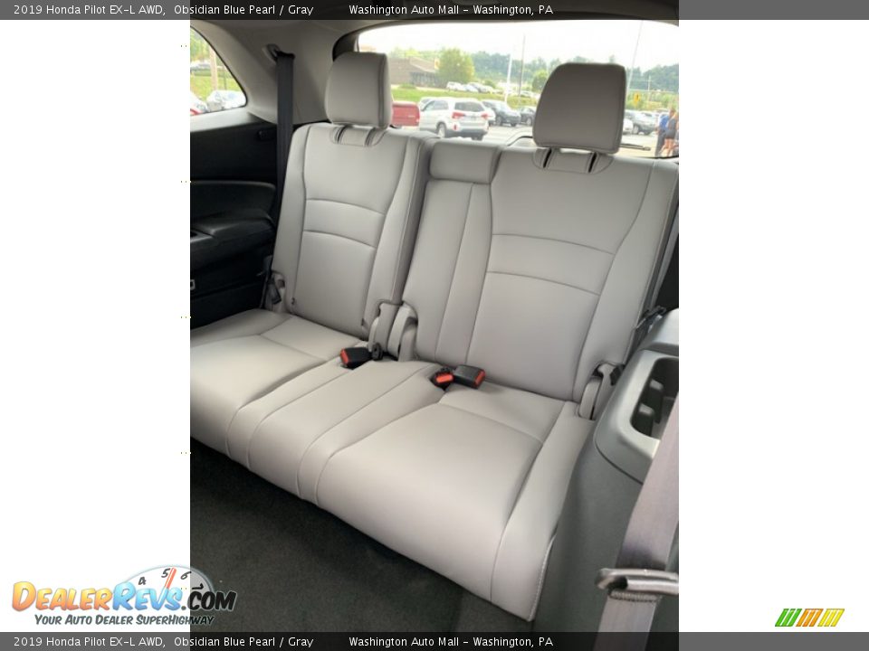 2019 Honda Pilot EX-L AWD Obsidian Blue Pearl / Gray Photo #21