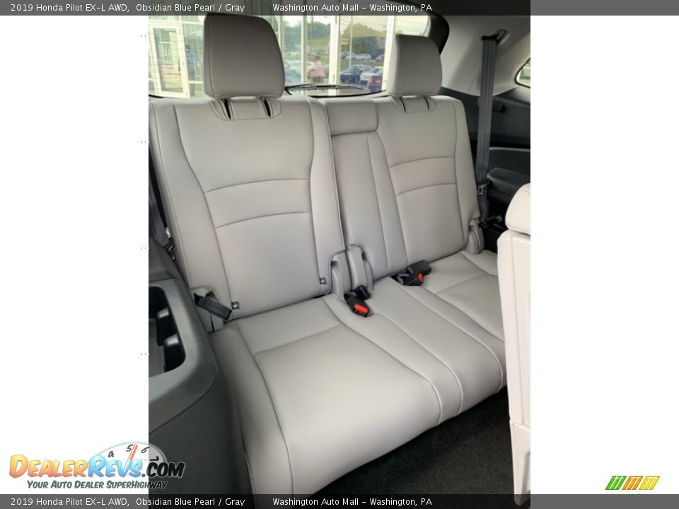2019 Honda Pilot EX-L AWD Obsidian Blue Pearl / Gray Photo #29