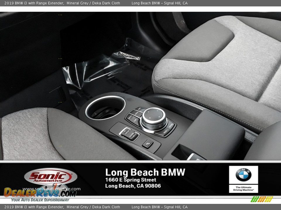 2019 BMW i3 with Range Extender Mineral Grey / Deka Dark Cloth Photo #6