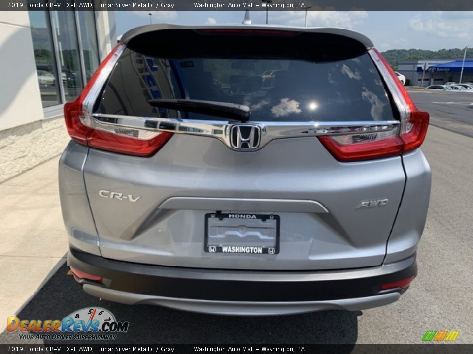2019 Honda CR-V EX-L AWD Lunar Silver Metallic / Gray Photo #6