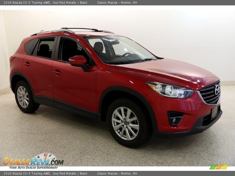 2016 Mazda CX-5 Touring AWD Soul Red Metallic / Black Photo #1