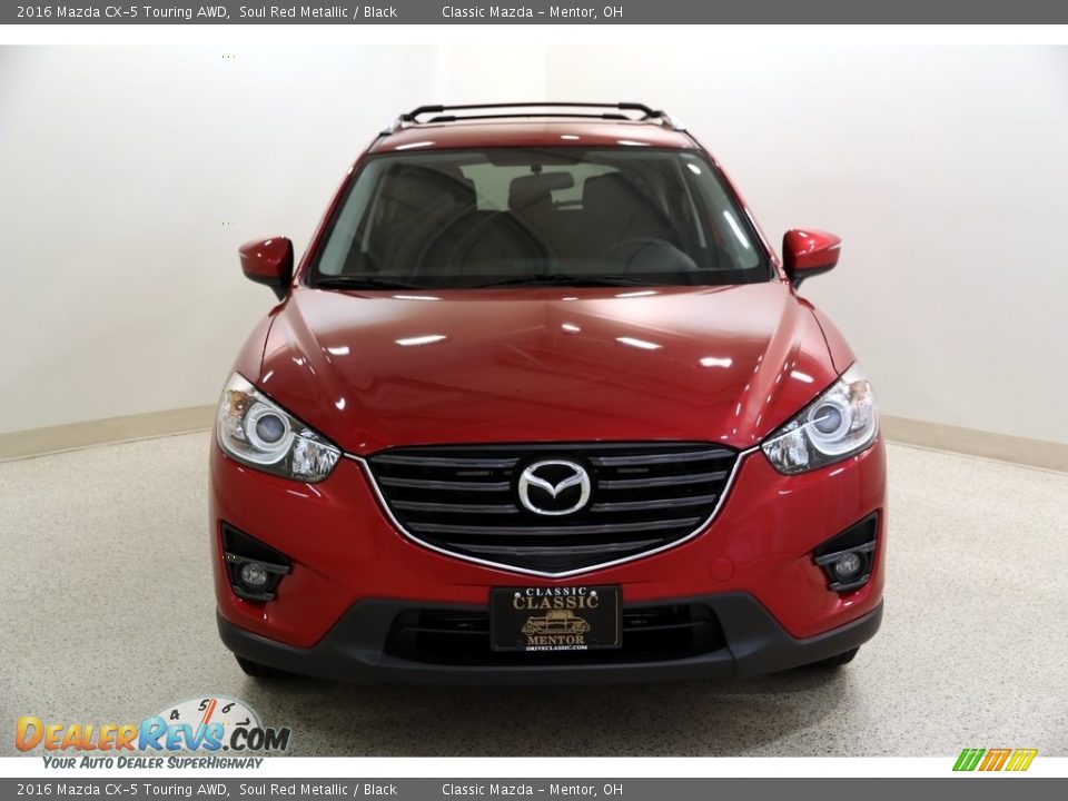 2016 Mazda CX-5 Touring AWD Soul Red Metallic / Black Photo #2