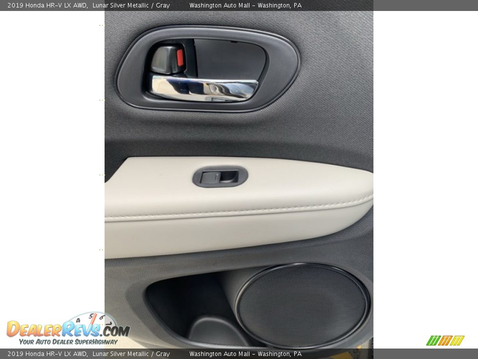 2019 Honda HR-V LX AWD Lunar Silver Metallic / Gray Photo #17
