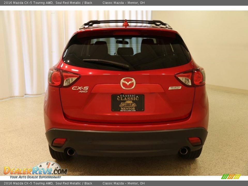 2016 Mazda CX-5 Touring AWD Soul Red Metallic / Black Photo #17