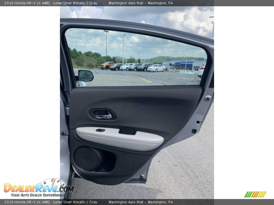 2019 Honda HR-V LX AWD Lunar Silver Metallic / Gray Photo #23
