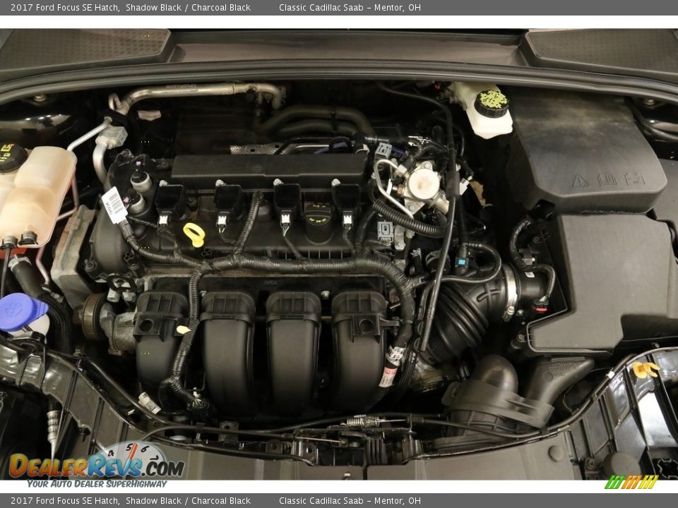2017 Ford Focus SE Hatch Shadow Black / Charcoal Black Photo #17