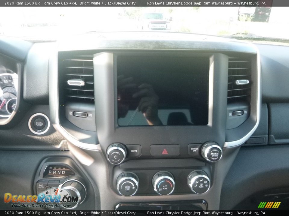 2020 Ram 1500 Big Horn Crew Cab 4x4 Bright White / Black/Diesel Gray Photo #20