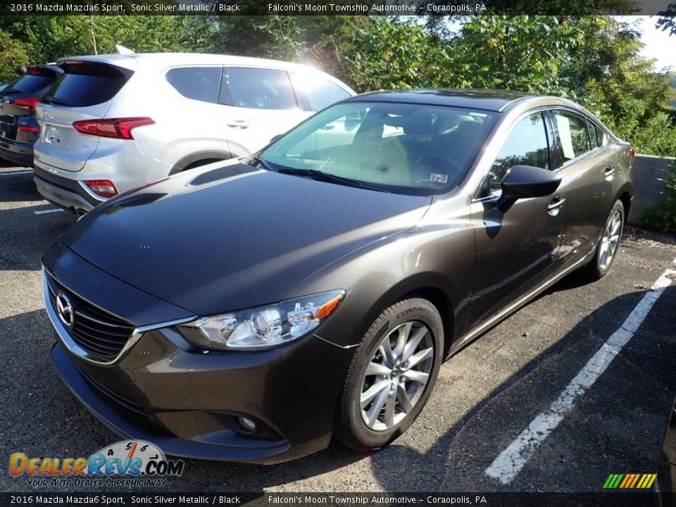 2016 Mazda Mazda6 Sport Sonic Silver Metallic / Black Photo #1