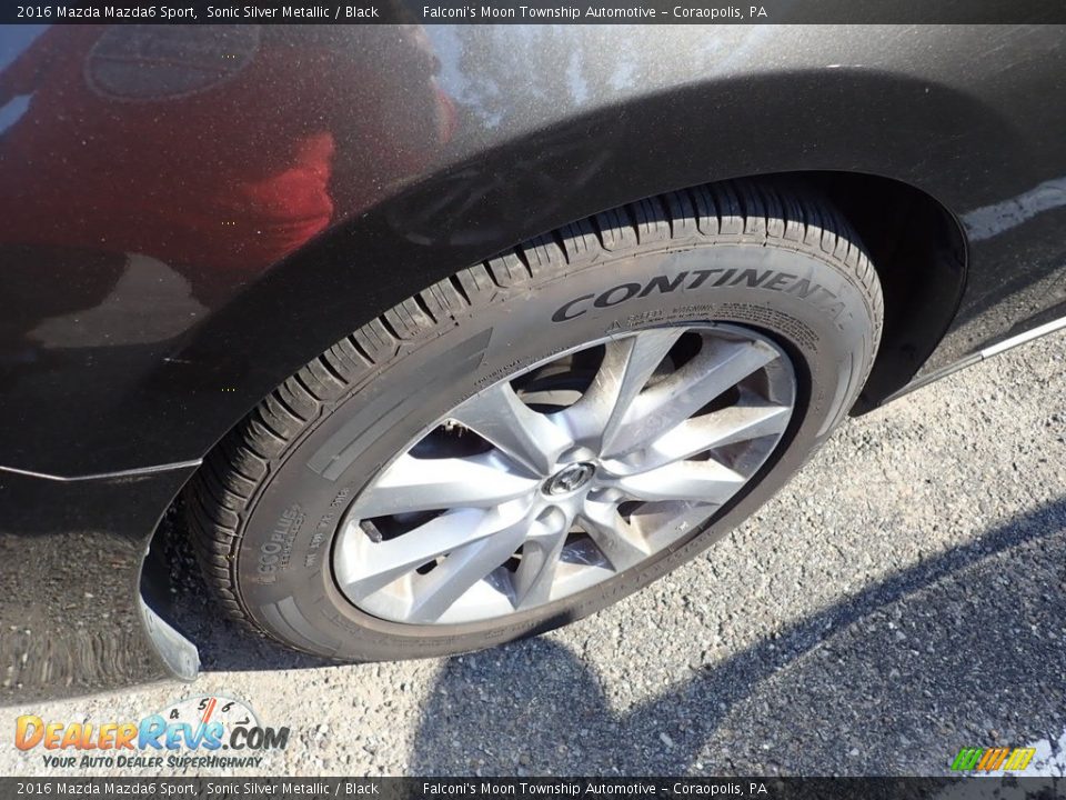 2016 Mazda Mazda6 Sport Sonic Silver Metallic / Black Photo #2