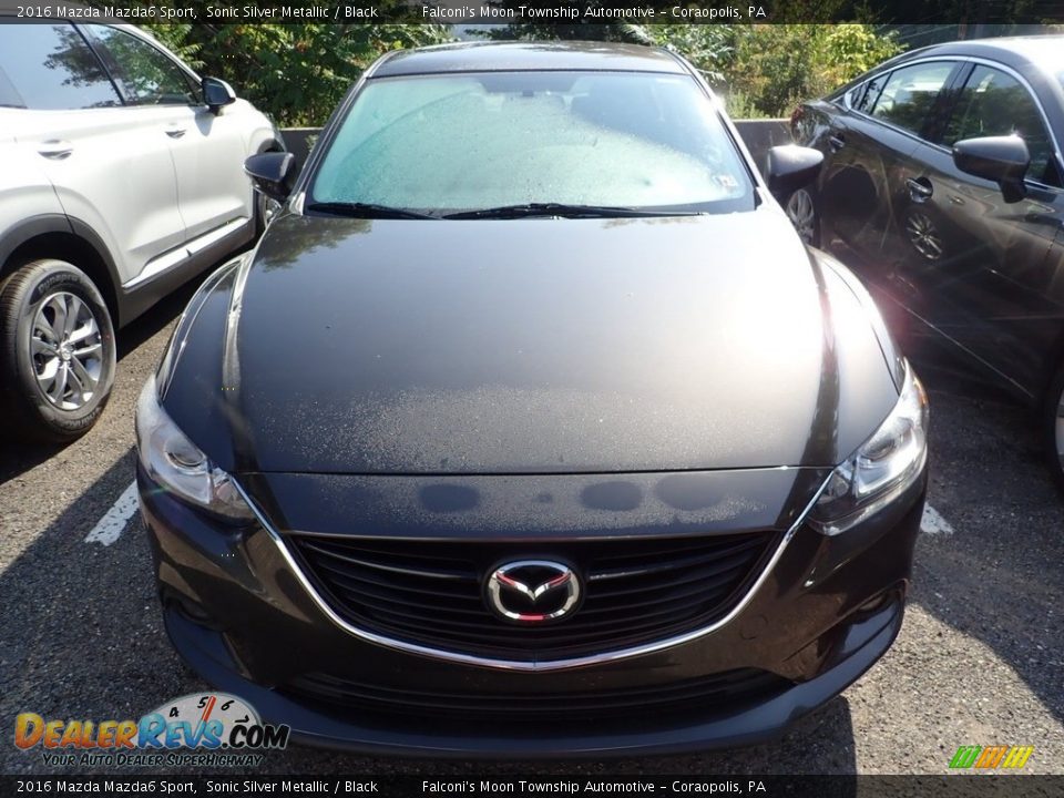 2016 Mazda Mazda6 Sport Sonic Silver Metallic / Black Photo #3