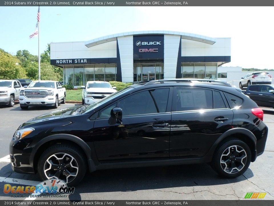 2014 Subaru XV Crosstrek 2.0i Limited Crystal Black Silica / Ivory Photo #1